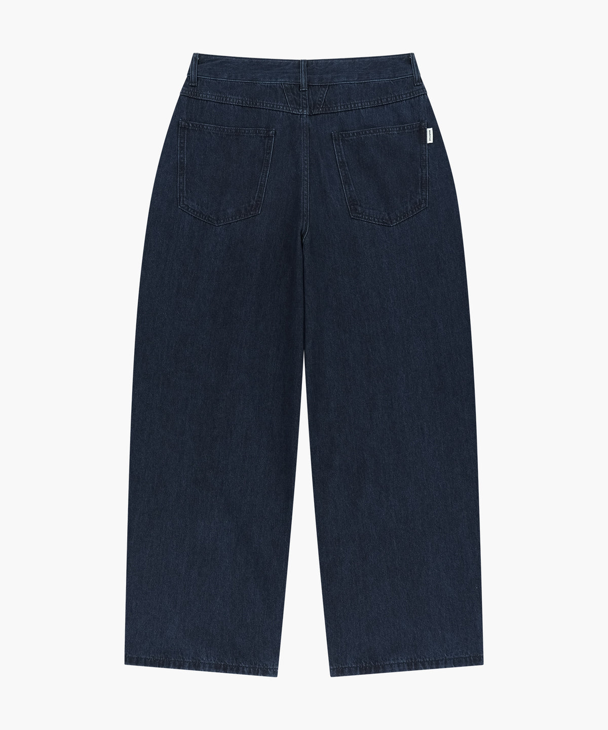 Marithe & Francois Girbaud - Wide Fit Tuck Denim Pants (Indigo) product image 2 | TRAB K-Fashion Australia