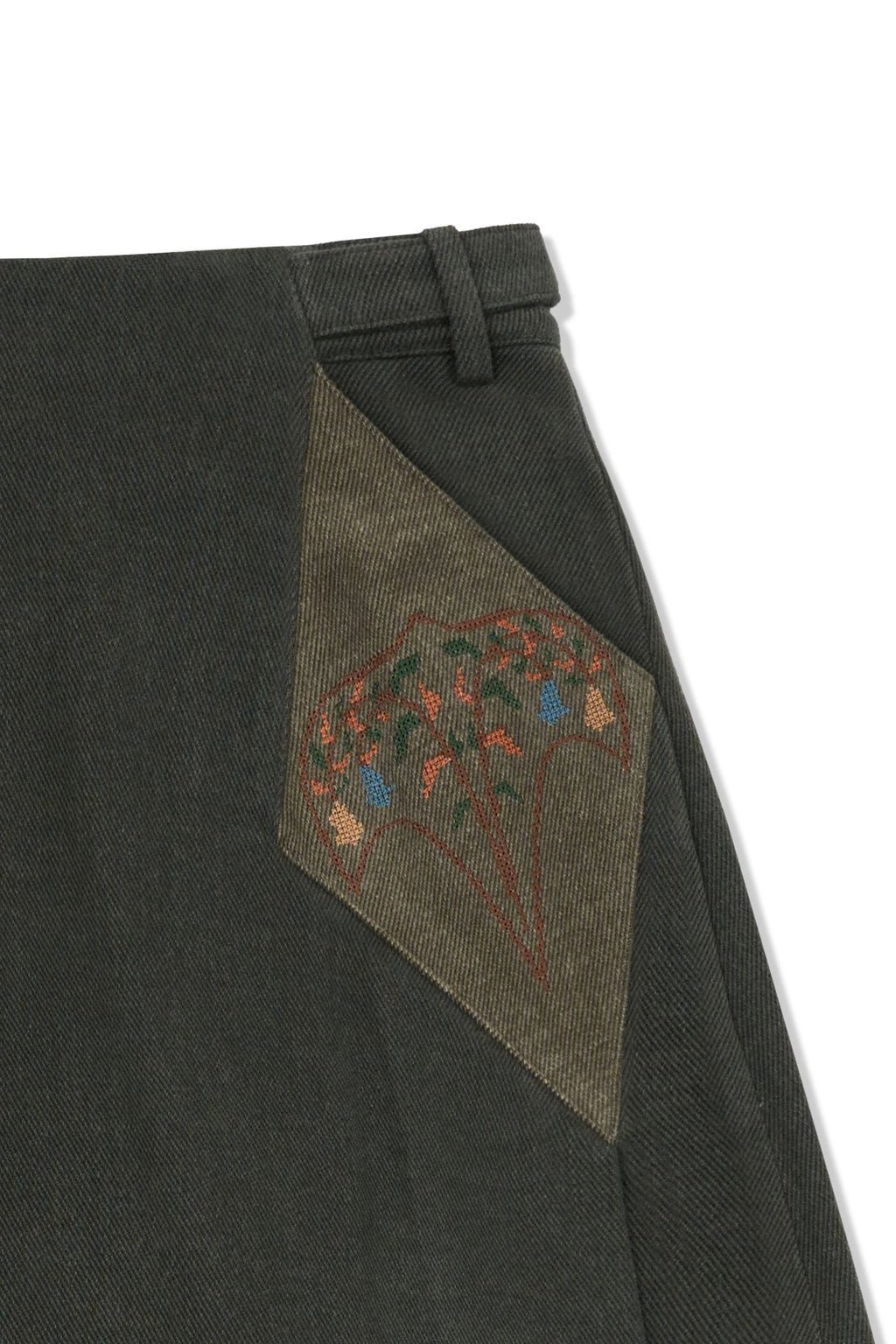 Ioedle - Kite Flying Pleated Skirt (Gray) product image 4 | TRAB K-Fashion Australia