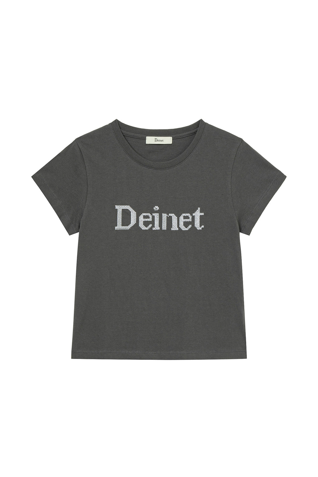 Deinet - Needle Point T-Shirt (Charcoal) product image 1 | TRAB K-Fashion Australia