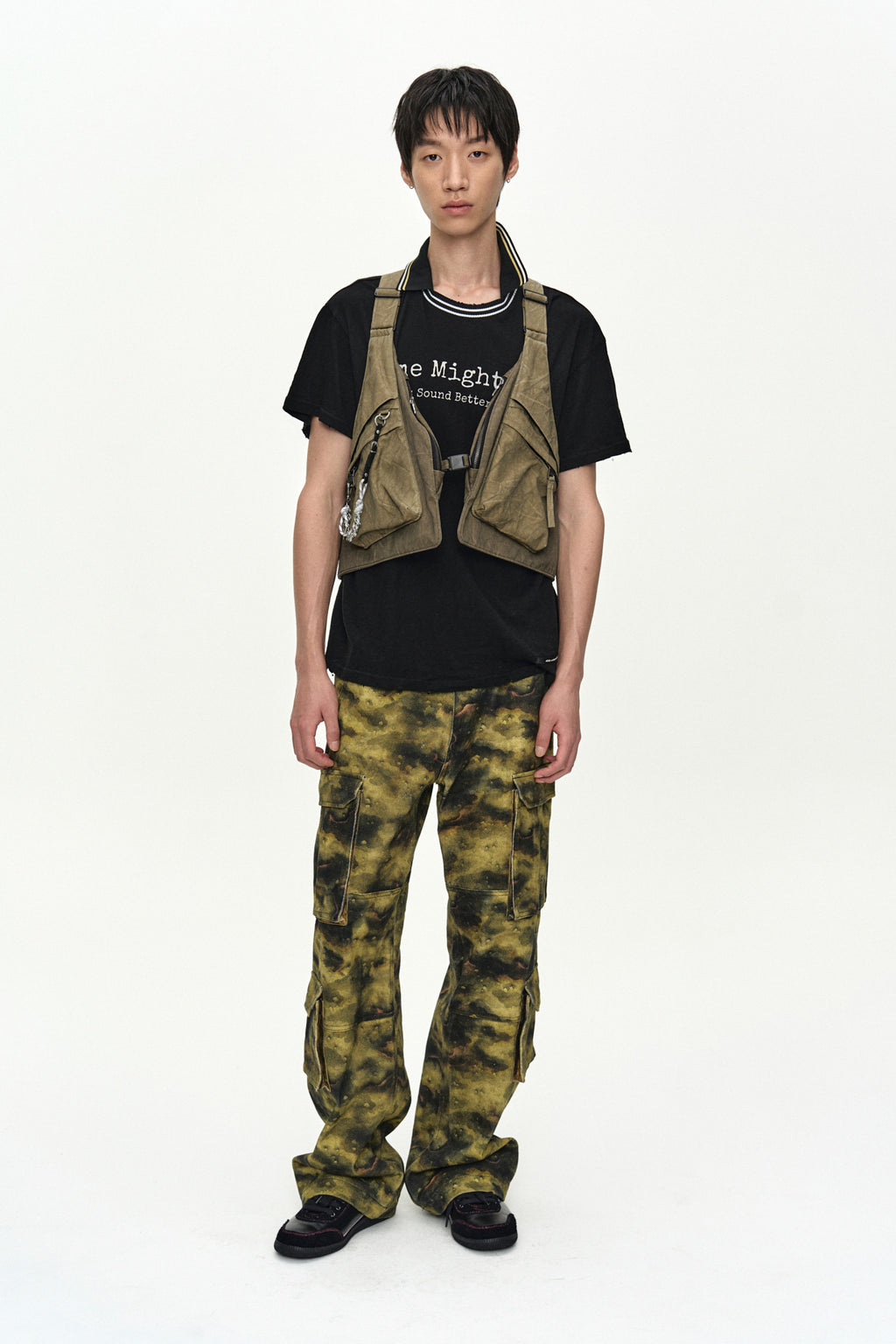 Andersson Bell - Tie-Dyed Vest Backpack (Moss Khaki) product image 2 | TRAB K-Fashion Australia