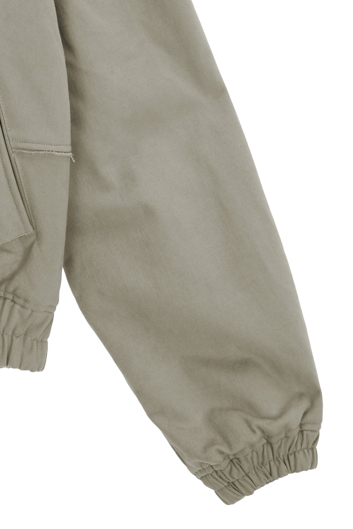 Matin Kim - Cotton Bomber Jumper (Beige) product image 4 | TRAB K-Fashion Australia