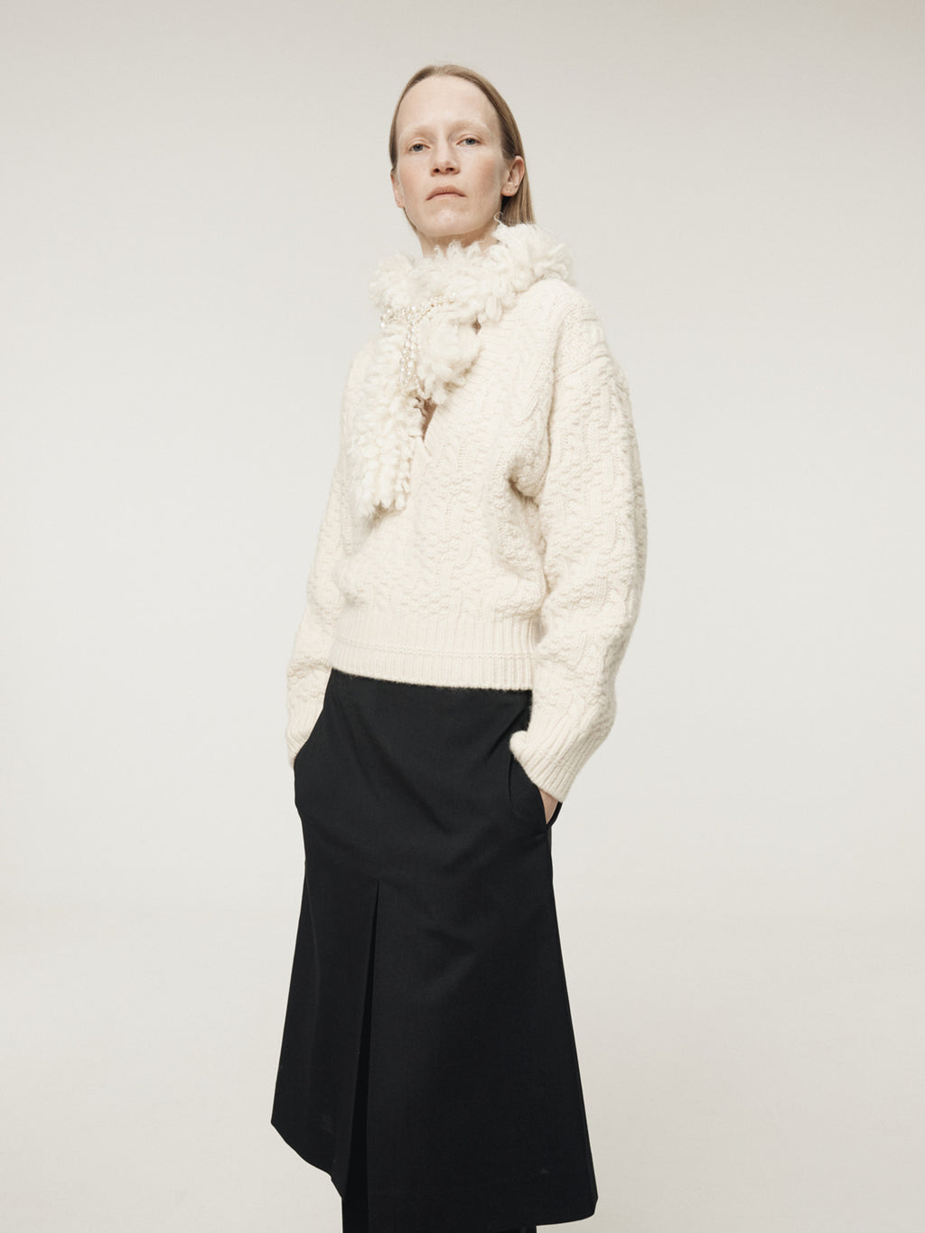 Recto - Rc Layered Skirt Pants (Black) product image 6 | TRAB K-Fashion Australia