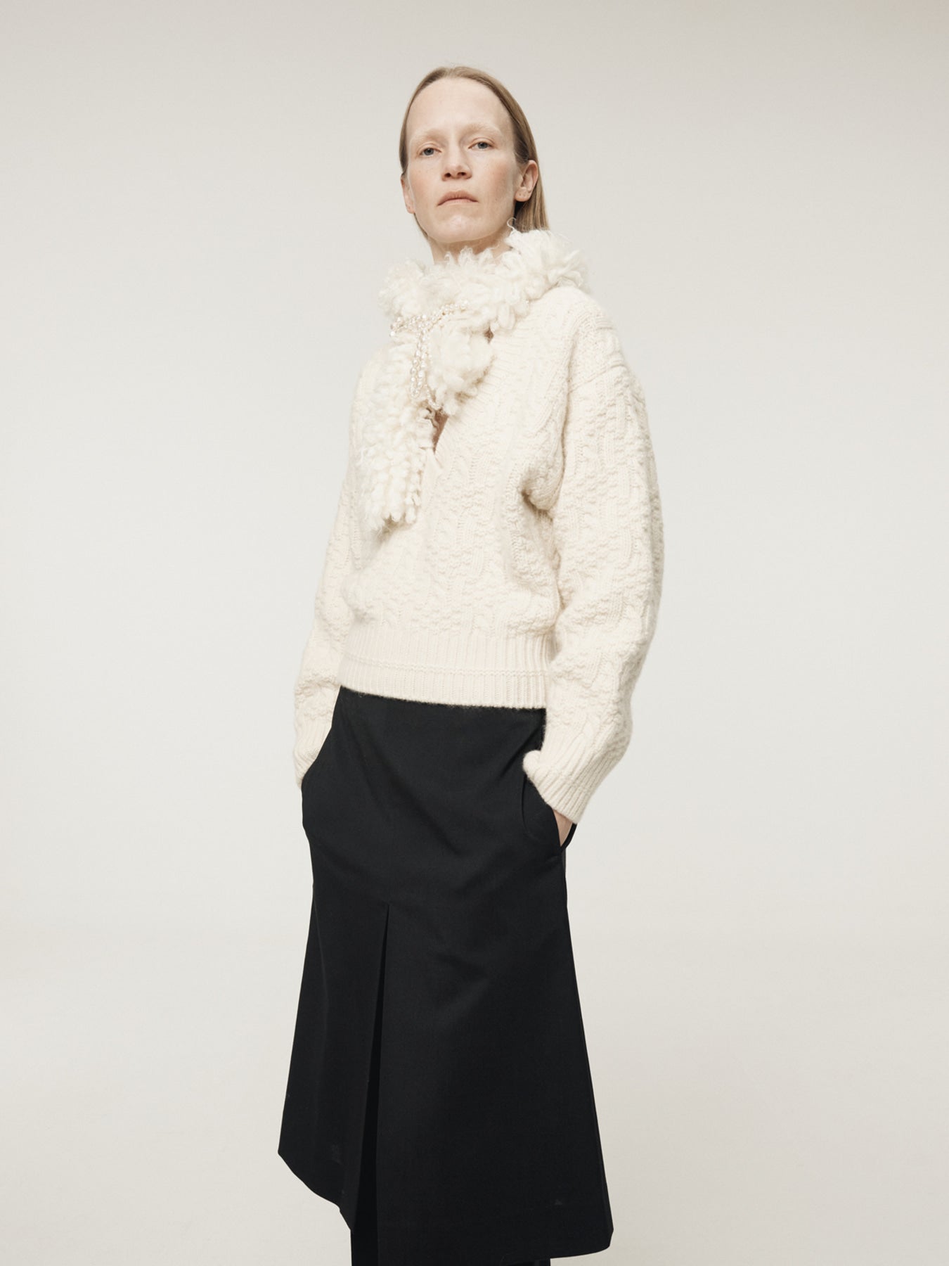 Recto - Rc Layered Skirt Pants (Black) product image 6 | TRAB K-Fashion Australia