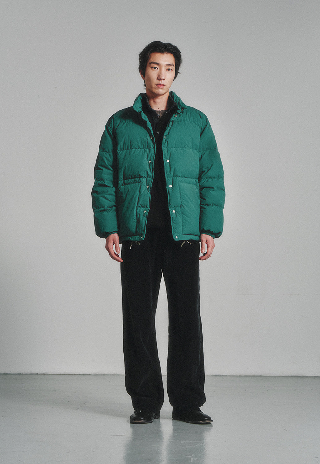 Art if acts - Logan Washed Down Jacket (Forest) product image 2 | TRAB K-Fashion Australia