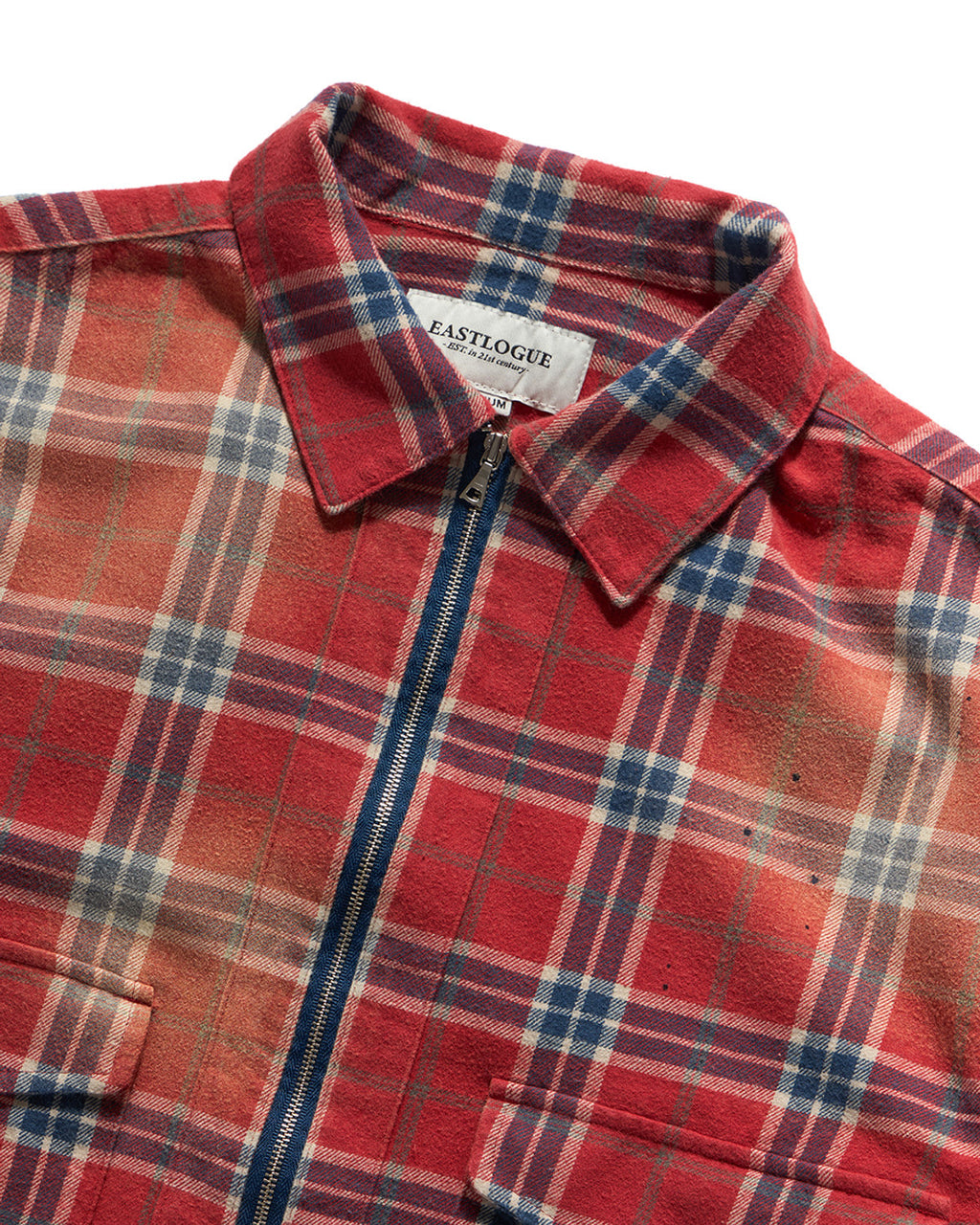 Eastlogue - Scout Pullover Shirts (Orange & Blue Check) product image 8 | TRAB K-Fashion Australia