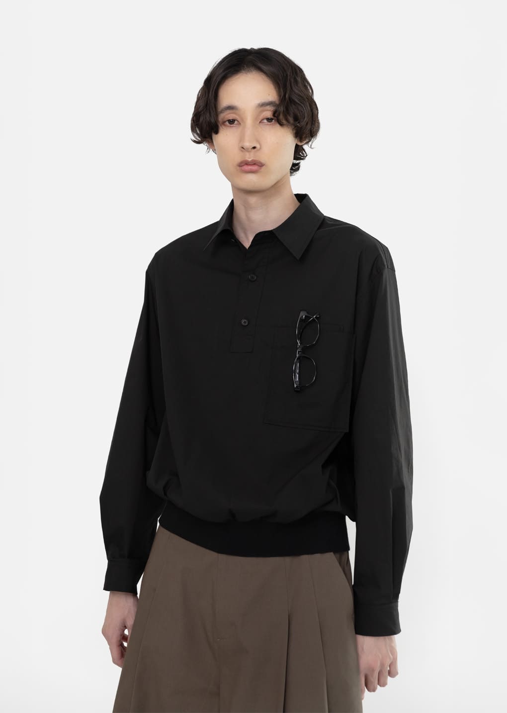 Amomento - Pocket Pullover (Black) product image 5 | TRAB K-Fashion Australia