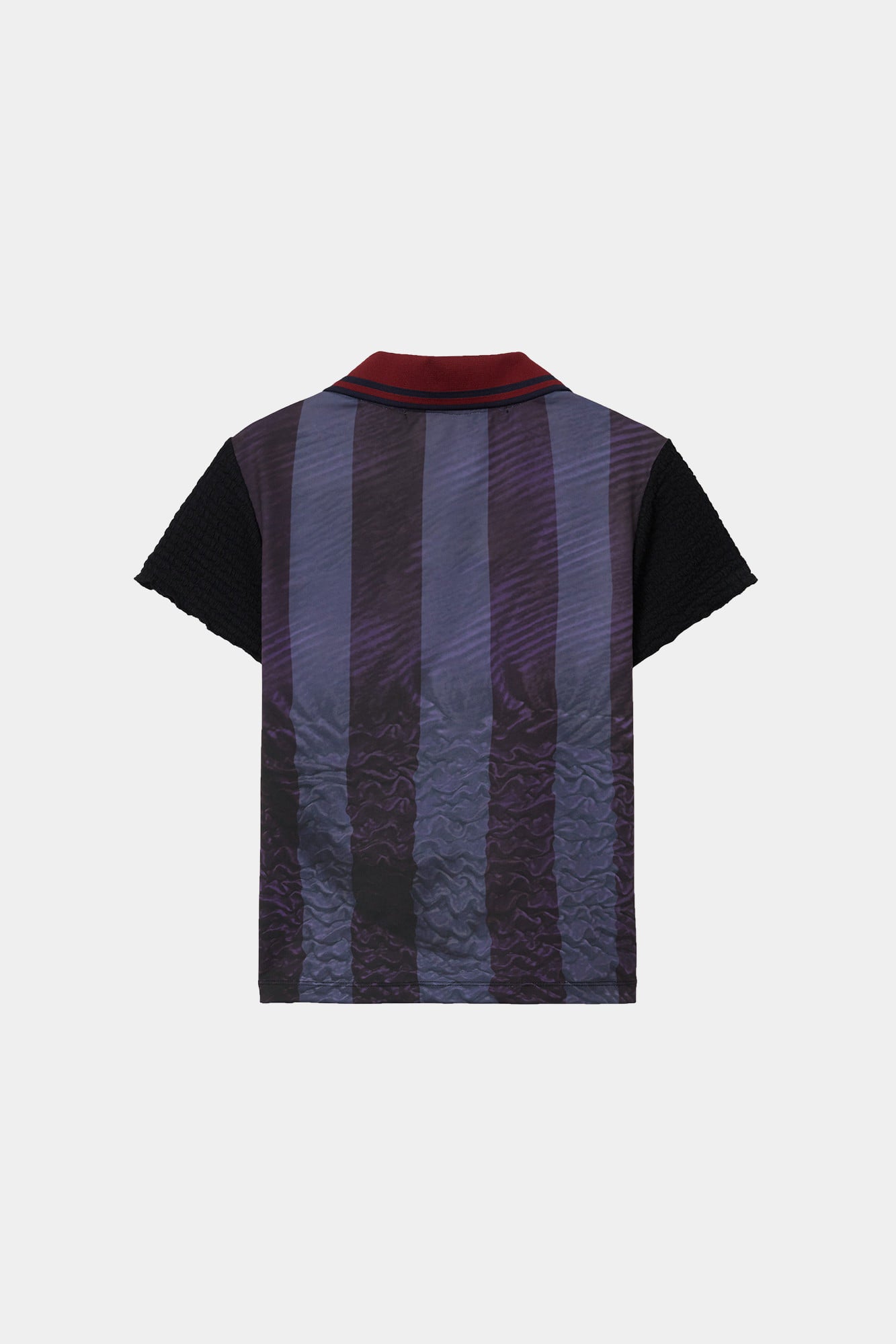 Andersson Bell - Vintage Printed Collar Top (Navy/Wine) product image 10 | TRAB K-Fashion Australia