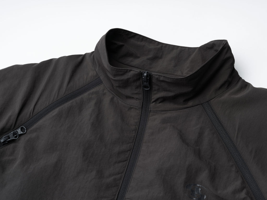 San San Gear - Slash Zipper Jacket (Brown) product image 6 | TRAB K-Fashion Australia
