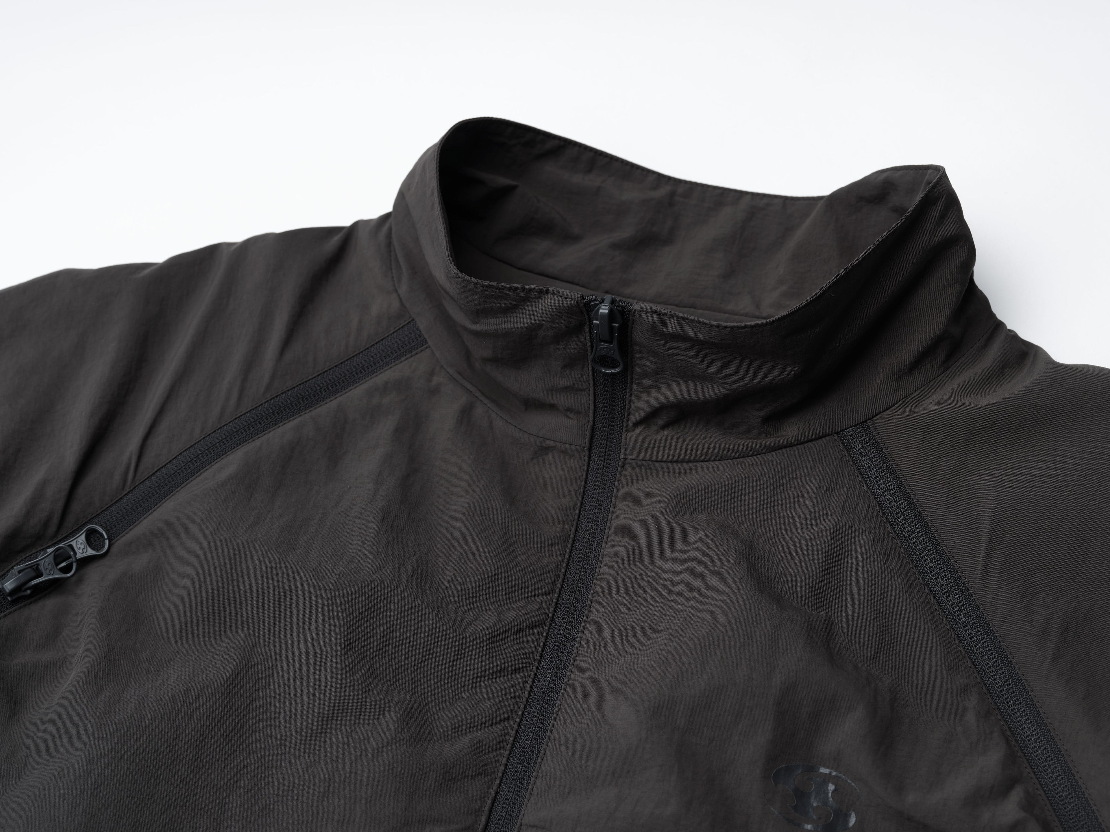 San San Gear - Slash Zipper Jacket (Brown) product image 6 | TRAB K-Fashion Australia