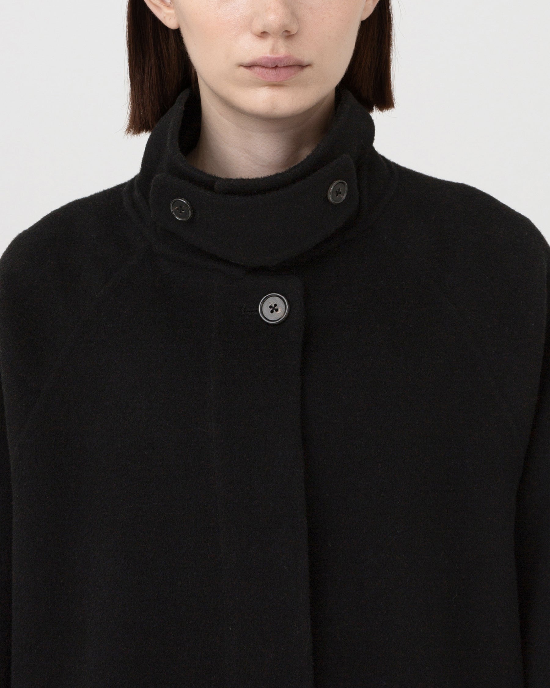 Brownyard - Handmade Balmacaan Coat (Black) product image 4 | TRAB K-Fashion Australia