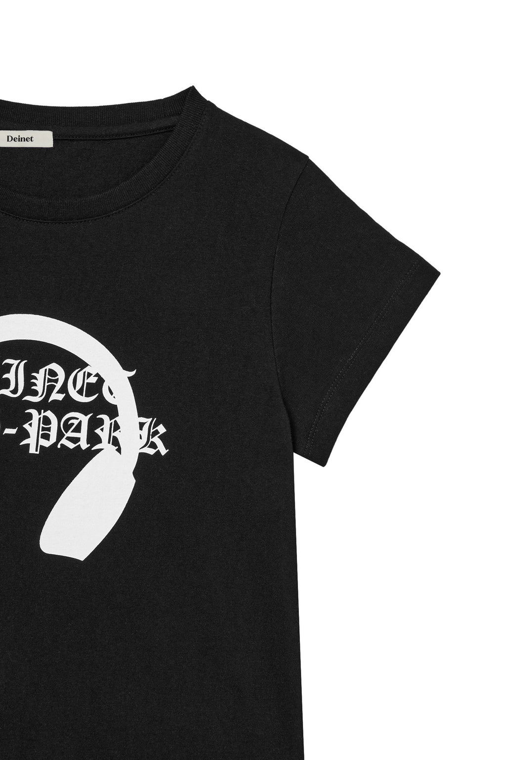 Deinet - Headset Basic T-Shirt (Black) product image 4 | TRAB K-Fashion Australia