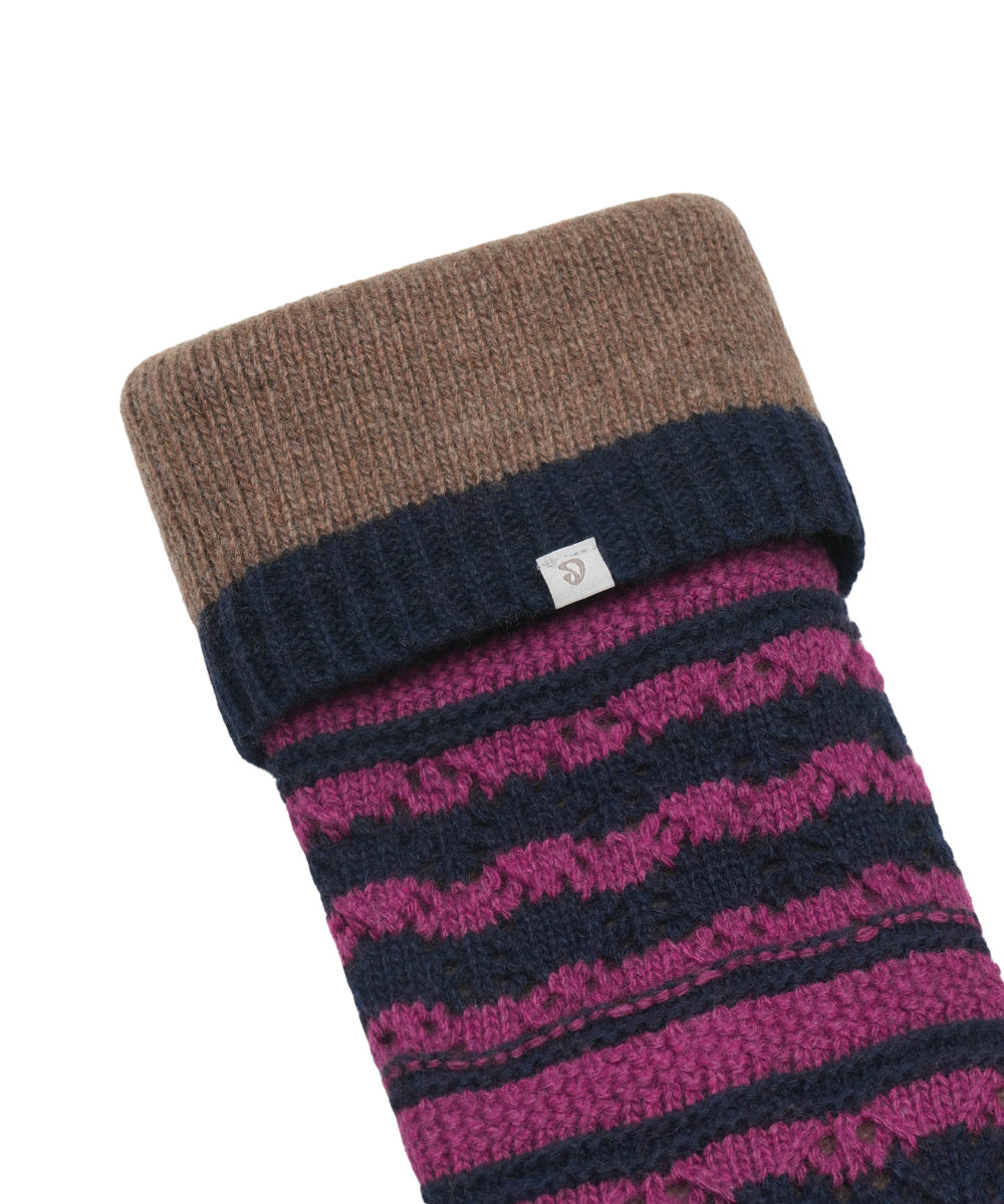 Coyseio - Striped Mori Knee Socks (Navy) product image 14 | TRAB K-Fashion Australia