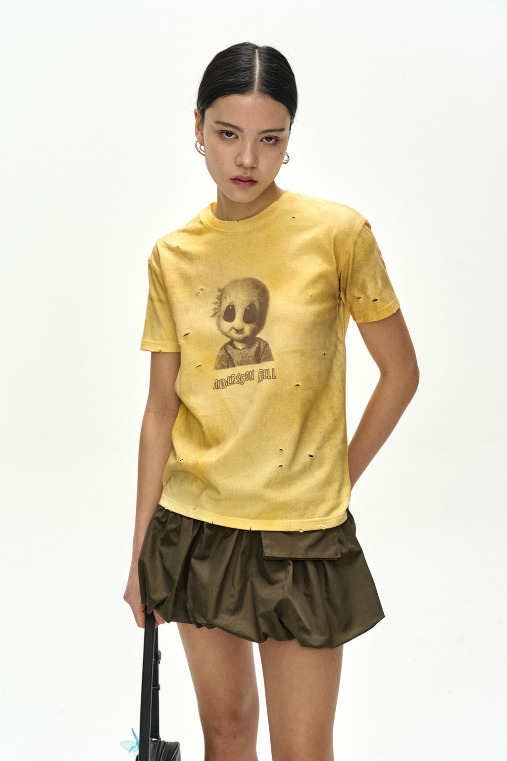 Andersson Bell - Unisex Alien Machinery T-Shirt (Yellow) product image 10 | TRAB K-Fashion Australia