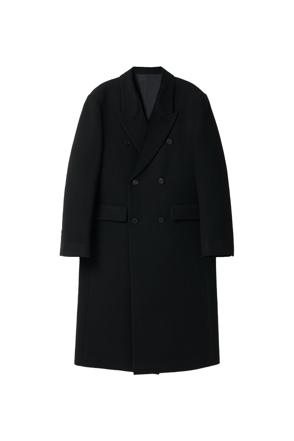 STU - Inverted Double Coat In (Black) product image 17 | TRAB K-Fashion Australia