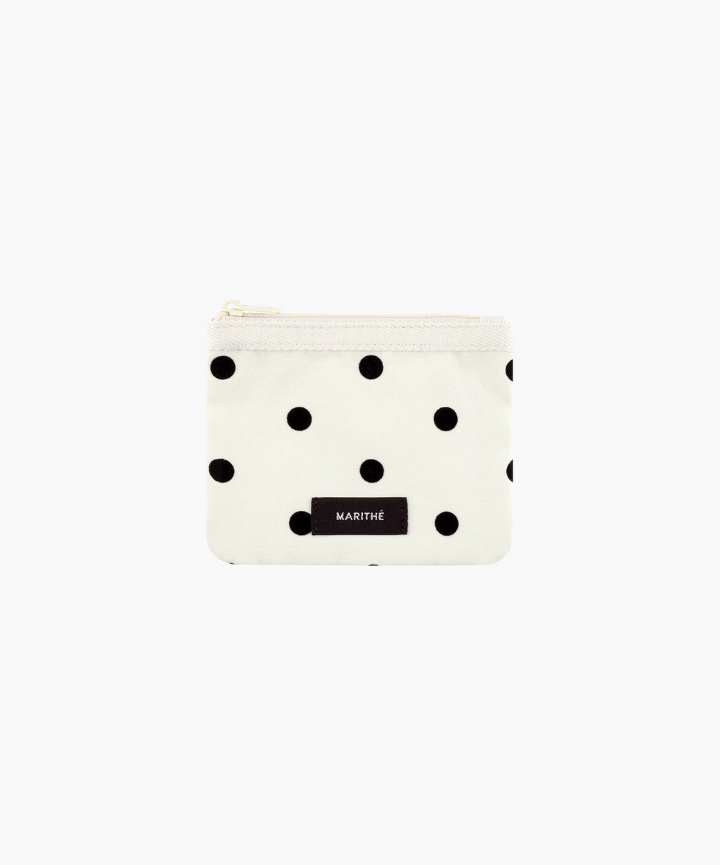 Marithe & Francois Girbaud - Polka Dot Pouch 2pack (Ivory) product image 2 | TRAB K-Fashion Australia