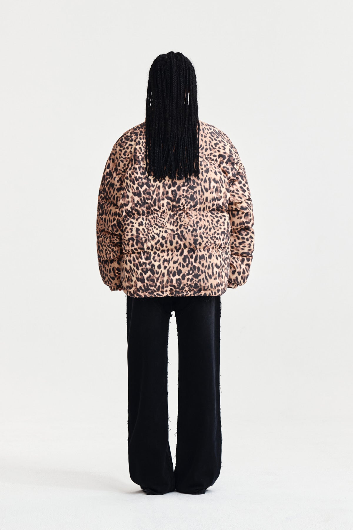 Matin Kim - Leopard Down Jumper (Mix) product image 7 | TRAB K-Fashion Australia