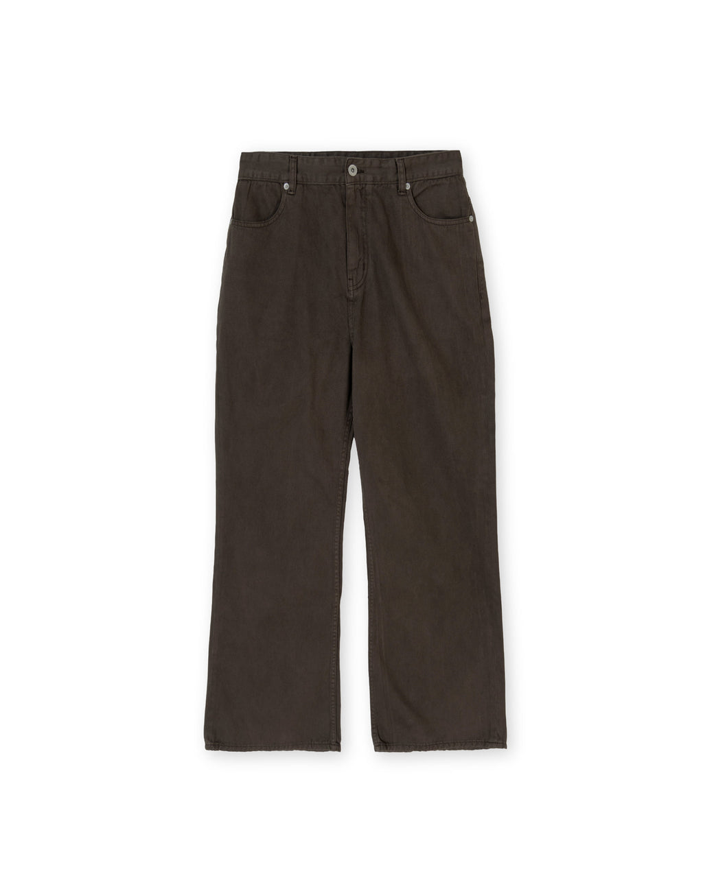 Brownyard - Washed Boots Cut Denim (Dark Brown) product image 4 | TRAB K-Fashion Australia