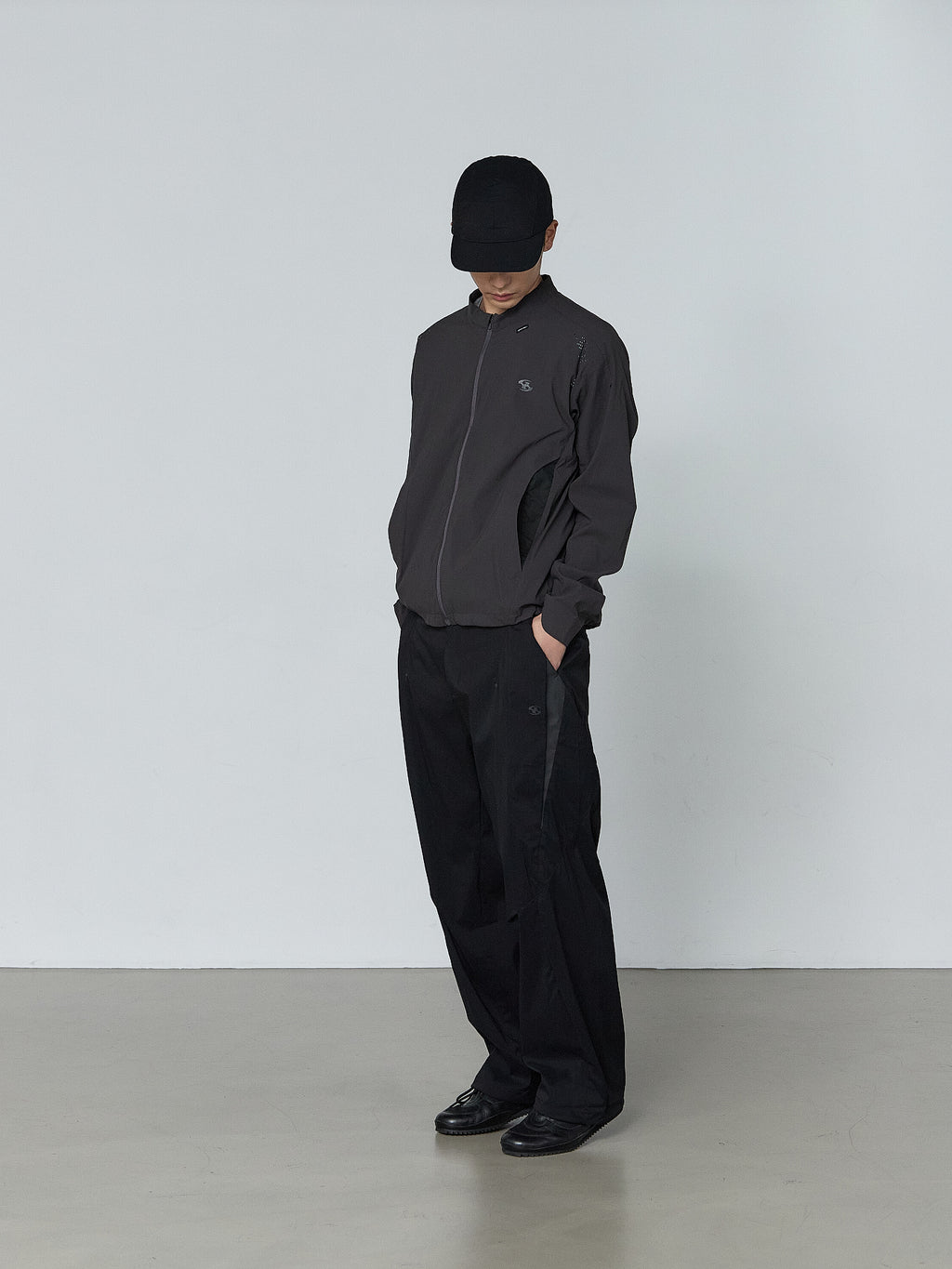 San San Gear - Laser Weld Jacket (Charcoal) product image 1 | TRAB K-Fashion Australia