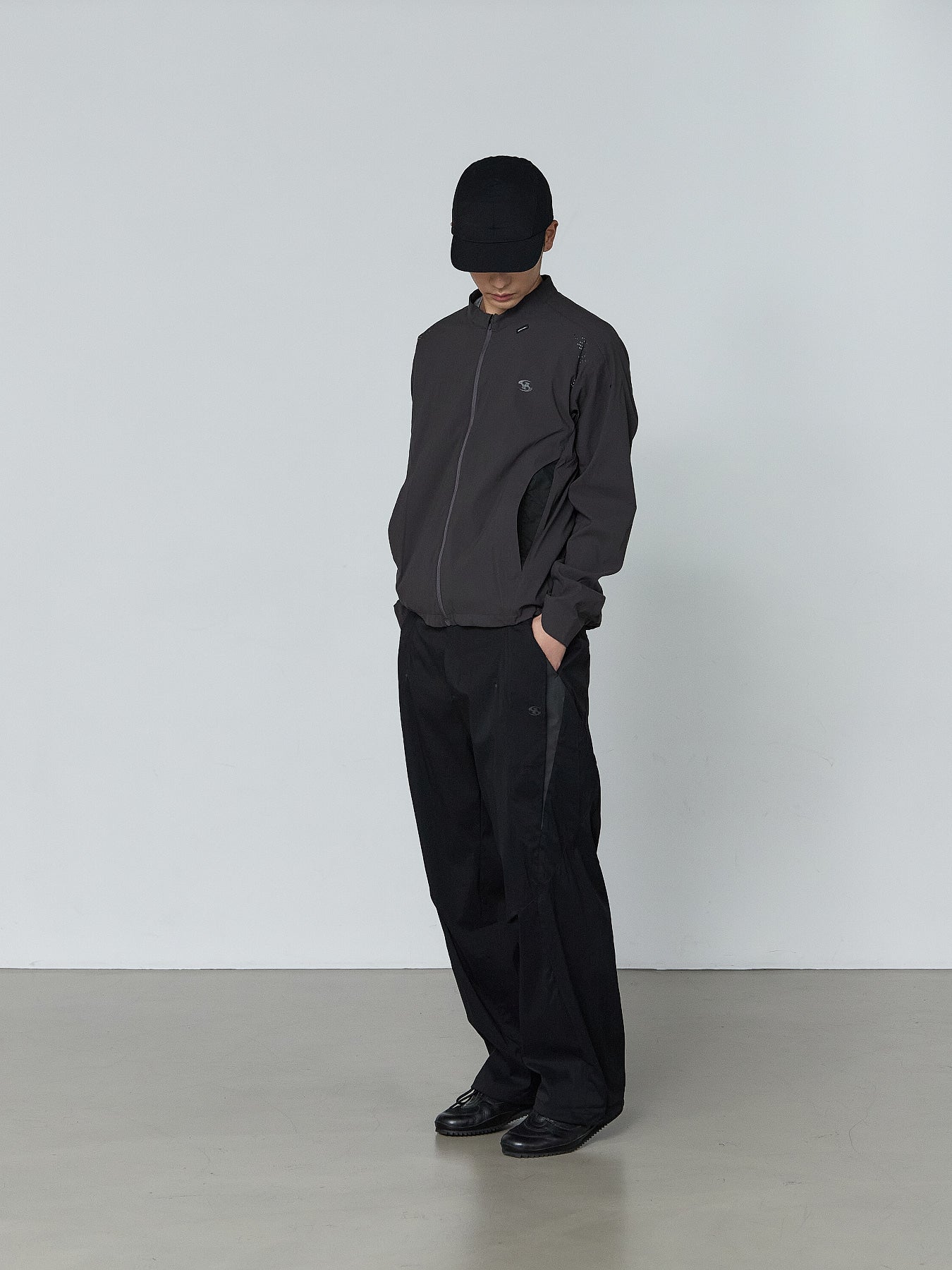 San San Gear - Laser Weld Jacket (Charcoal) product image 1 | TRAB K-Fashion Australia