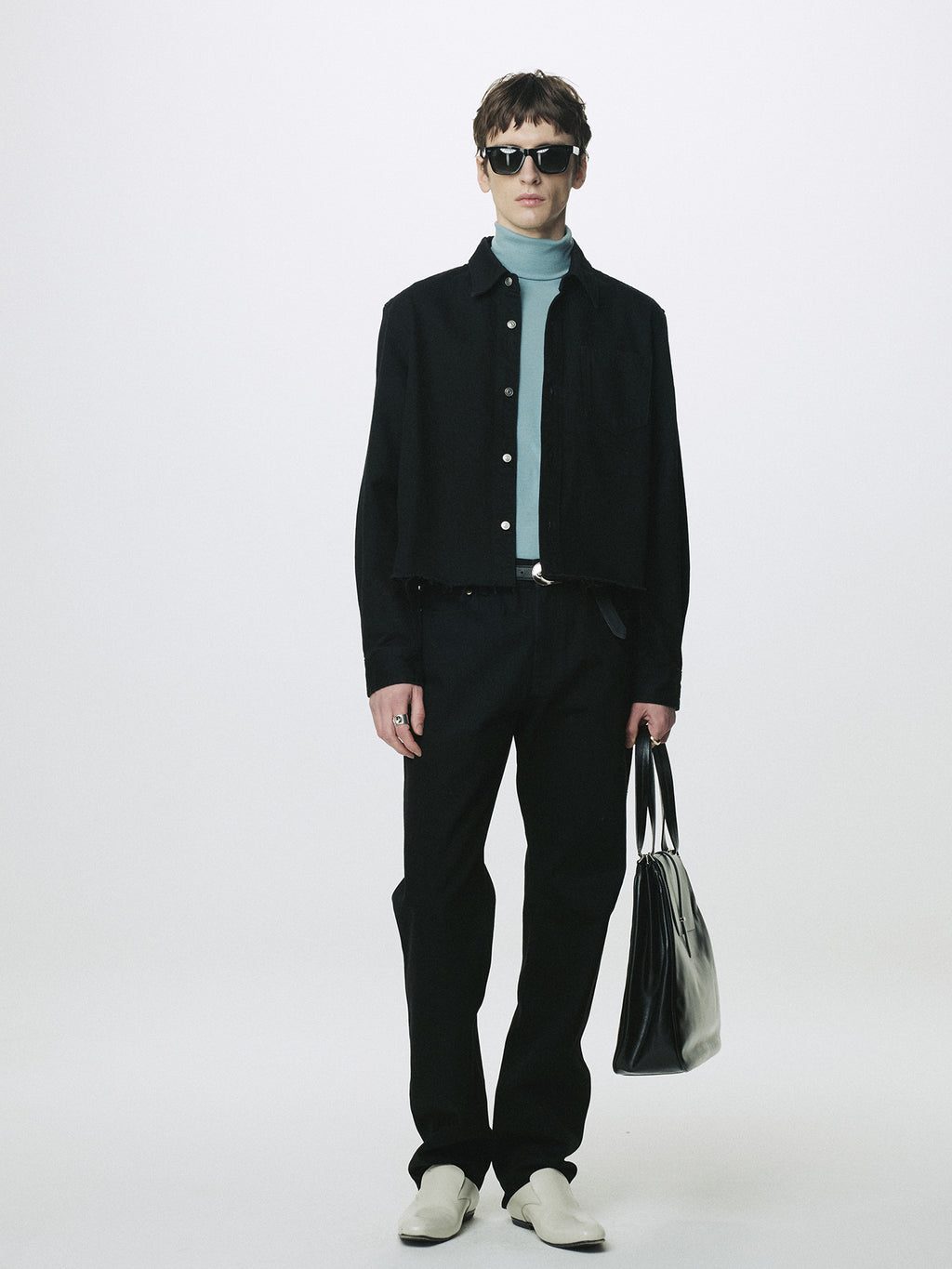 Tonywack - Slim Straight Denim Jeans (Black) product image 3 | TRAB K-Fashion Australia