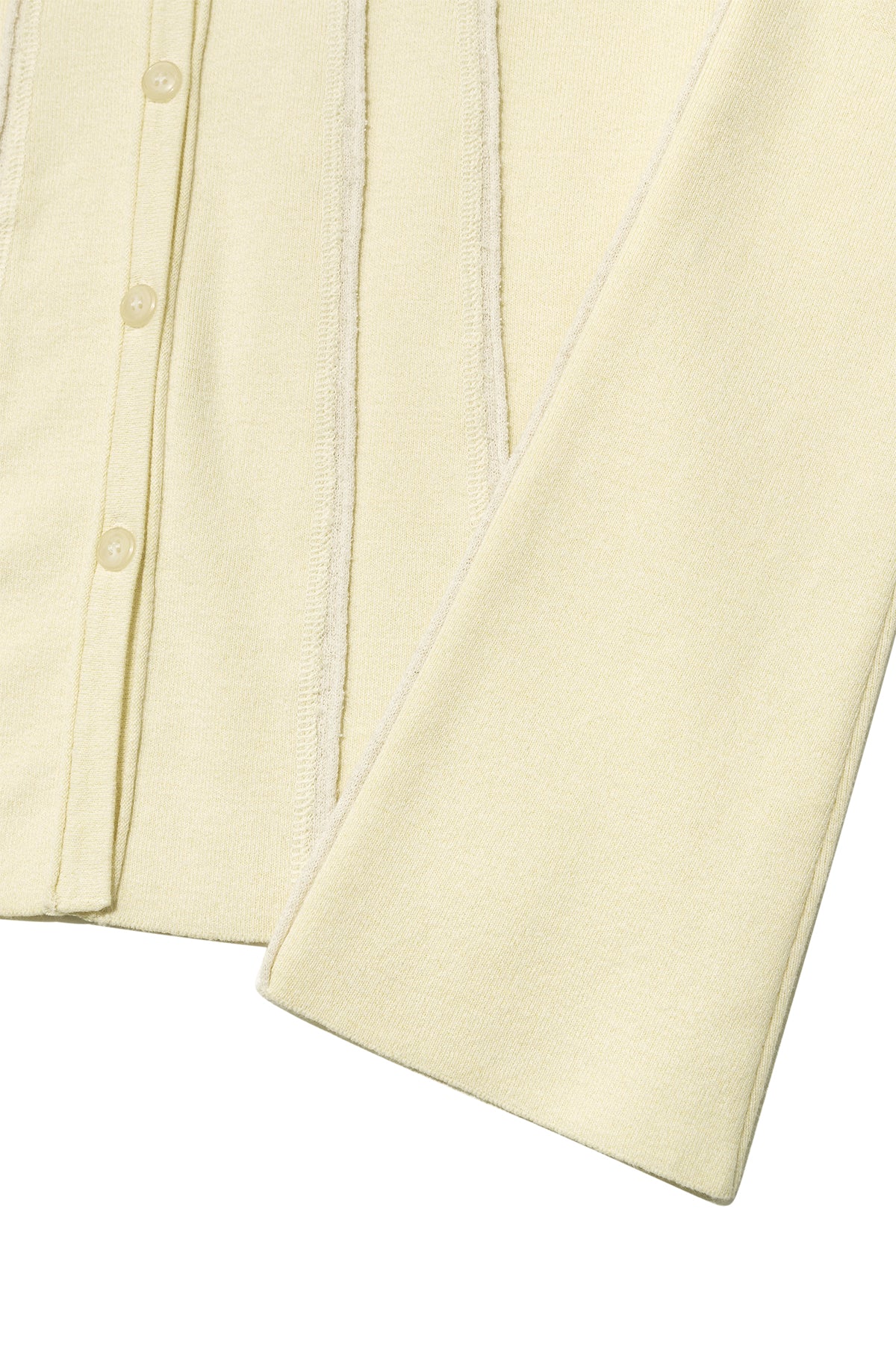 Matin Kim - Cut Line Slim Cardigan (Lime) product image 4 | TRAB K-Fashion Australia