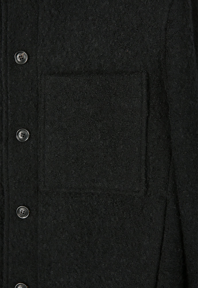 Tonywack - Brushed Wool Patch Pocket Blouson (Black) product image 12 | TRAB K-Fashion Australia