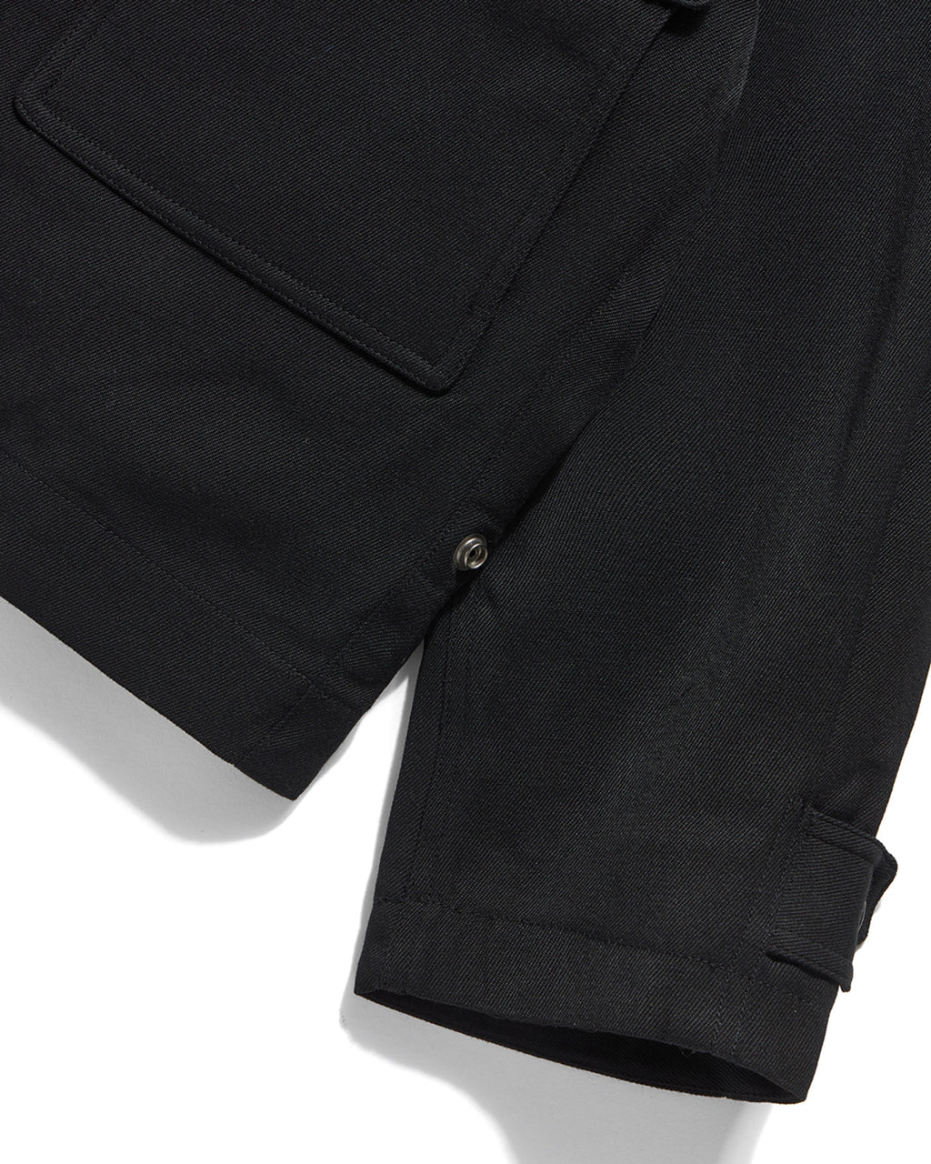 Eastlogue - Pilot Pleats Blouson Jacket (Black Twill) product image 8 | TRAB K-Fashion Australia