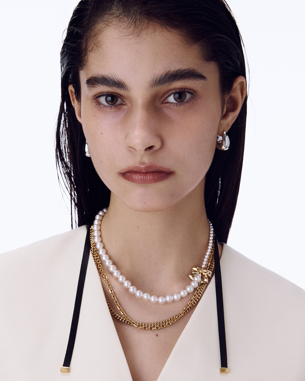 Numbering - Volume Water drop Earrings #5116 product image 4 | TRAB K-Fashion Australia