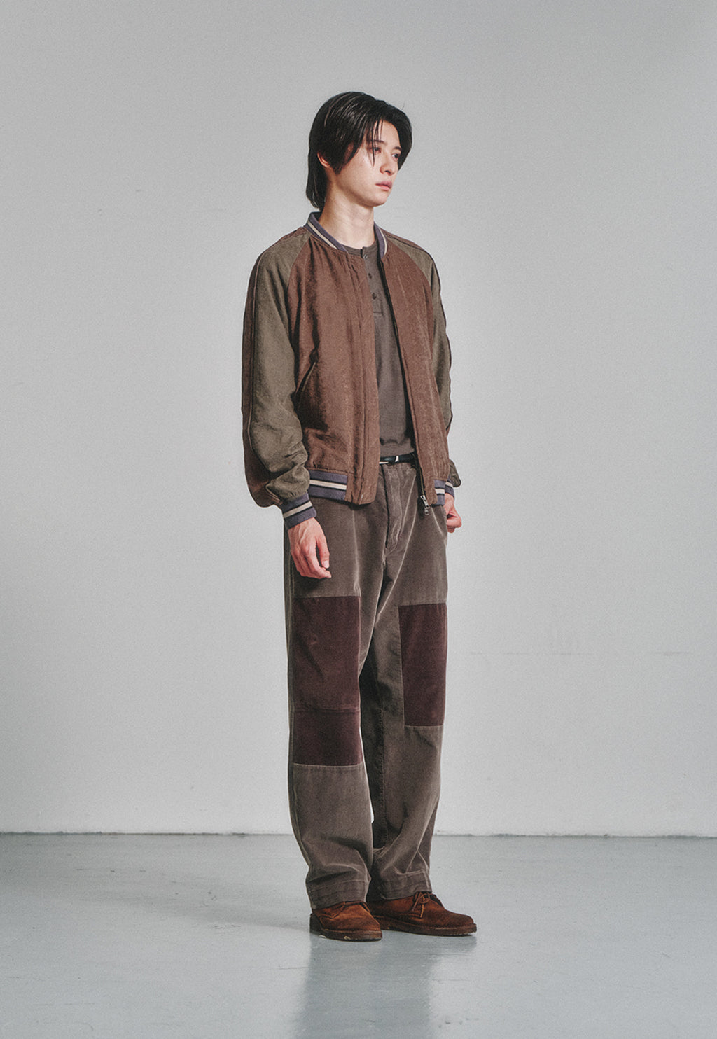 Art if acts - Vintage Souvenir Jacket (Old Brown/Moss) product image 3 | TRAB K-Fashion Australia