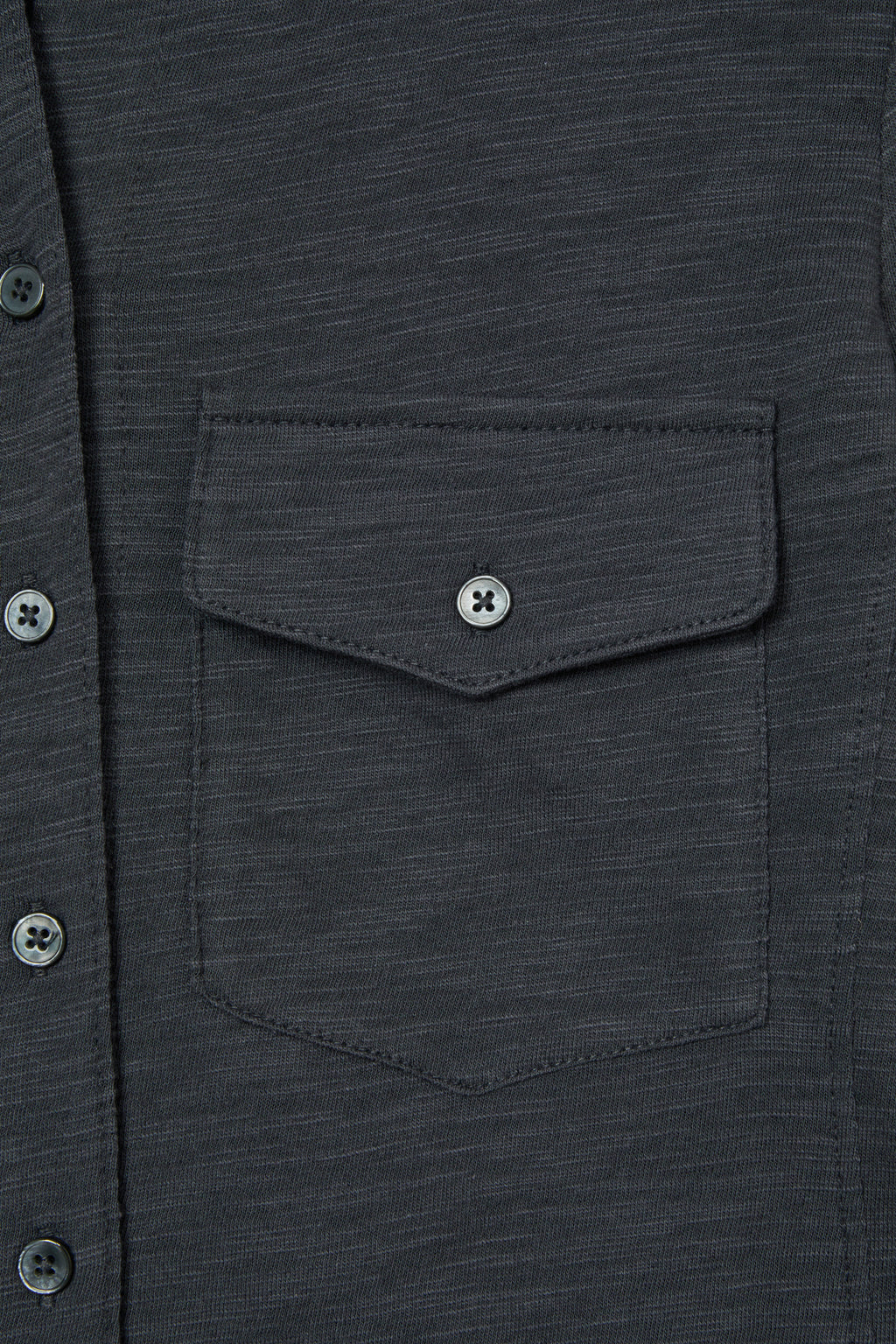 Deinet - Button Collar T-Shirt (Charcoal) product image 13 | TRAB K-Fashion Australia