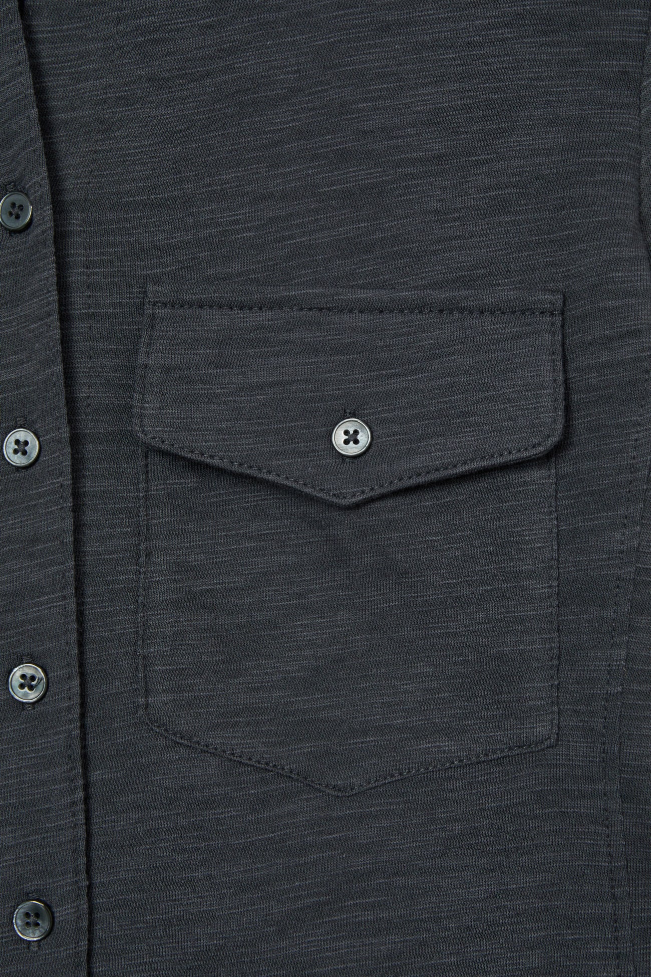 Deinet - Button Collar T-Shirt (Charcoal) product image 13 | TRAB K-Fashion Australia