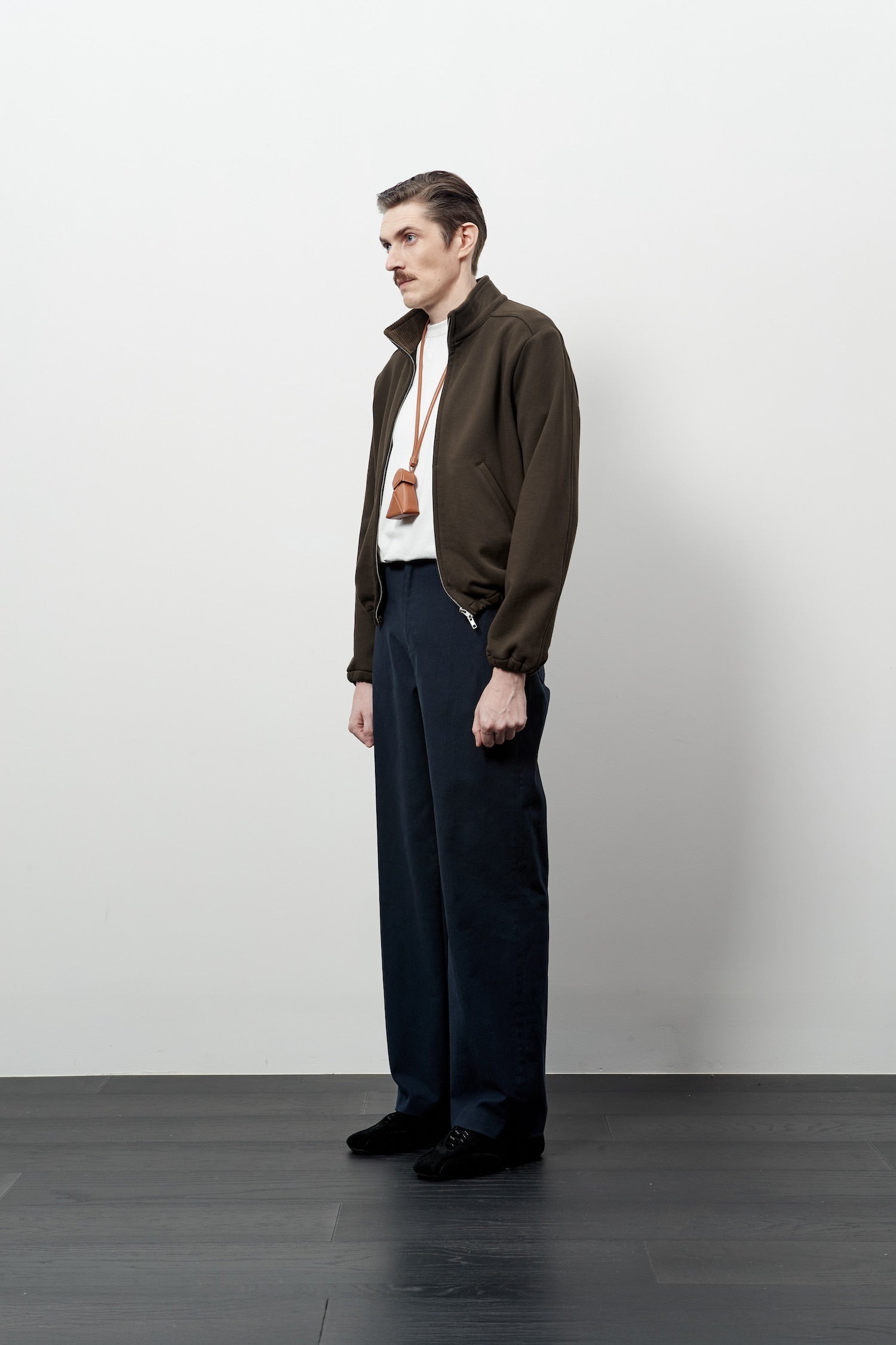 Stu - French Terry Jacket (Brown) product image 2 | TRAB K-Fashion Australia