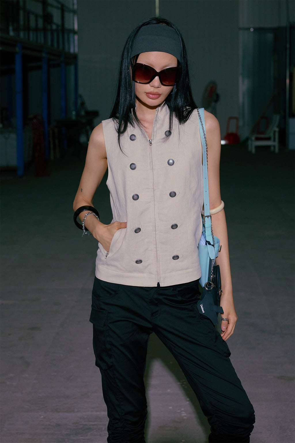 Deinet - Napoleon Tech Vest (Beige) product image 7 | TRAB K-Fashion Australia