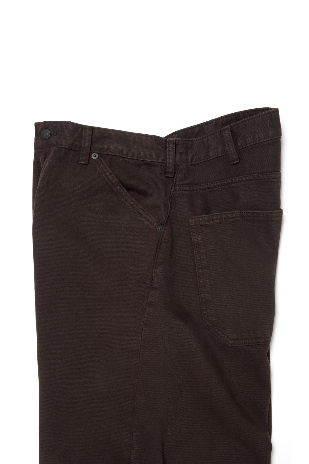 Hatchingroom - Wide Curve Jeans (Brown) product image 5 | TRAB K-Fashion Australia