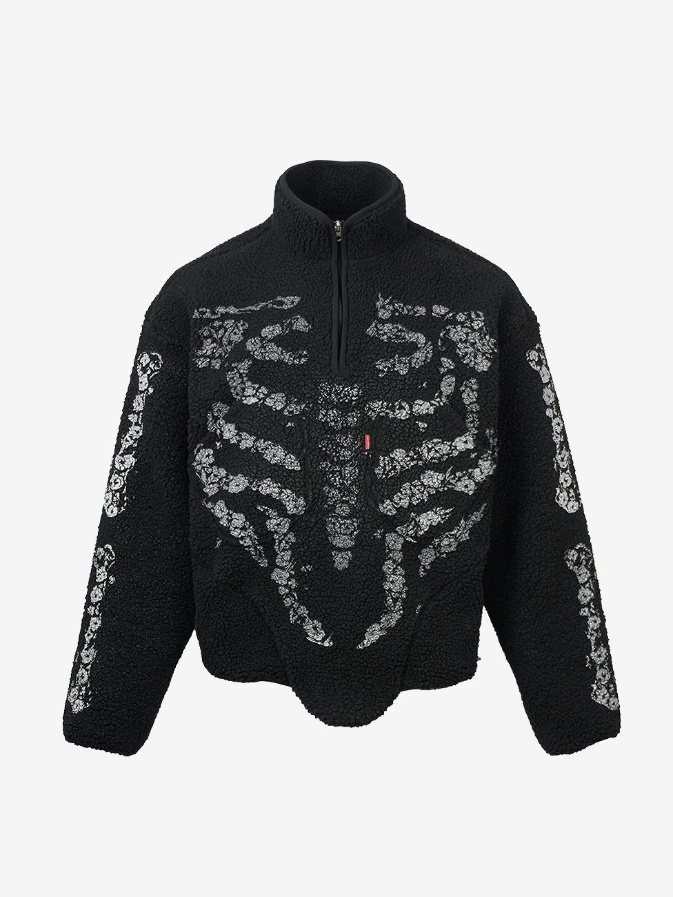 Juntae Kim - Flower & Bone Fleece Pullover product image 1 | TRAB K-Fashion Australia