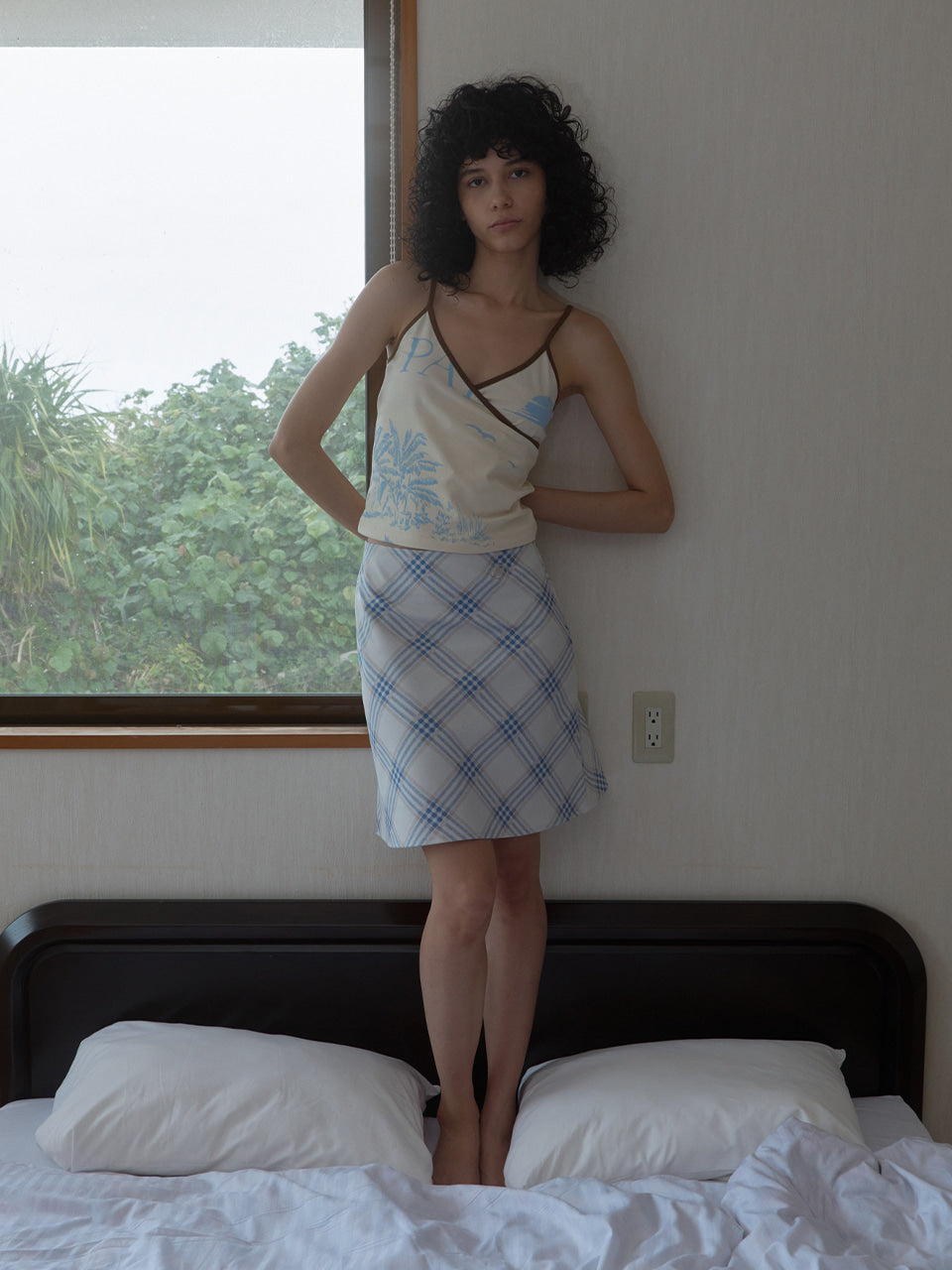 Kijun - [Ships 17 June] Scenery Wrap Tank Top (Butter) product image 8 | TRAB K-Fashion Australia