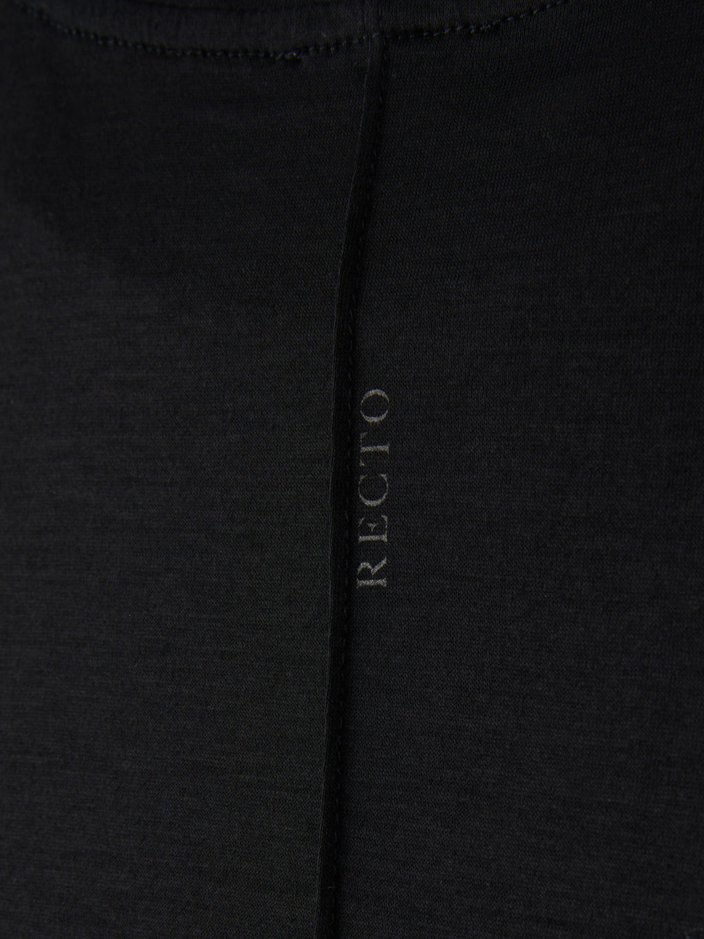 Recto - Fluid Oversized T-Shirt (Black) product image 3 | TRAB K-Fashion Australia