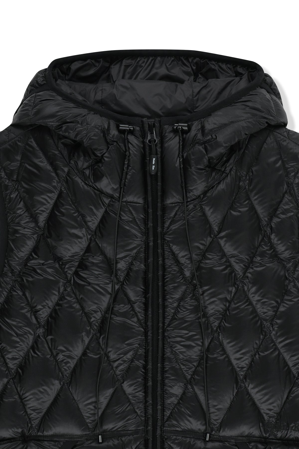 Matin Kim - Mix Quilted Light Down Vest (Black) product image 4 | TRAB K-Fashion Australia