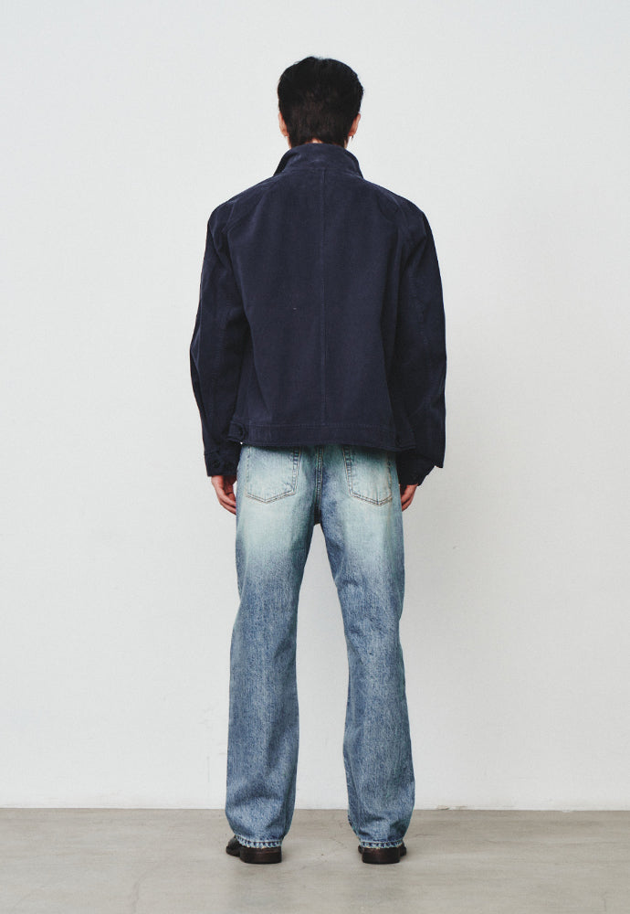 Art if acts - Garment Washed Harrington Jacket (Navy) product image 3 | TRAB K-Fashion Australia