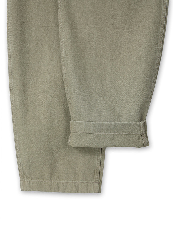 Art if acts - Curved Fatigue Trousers (Olive) product image 12 | TRAB K-Fashion Australia
