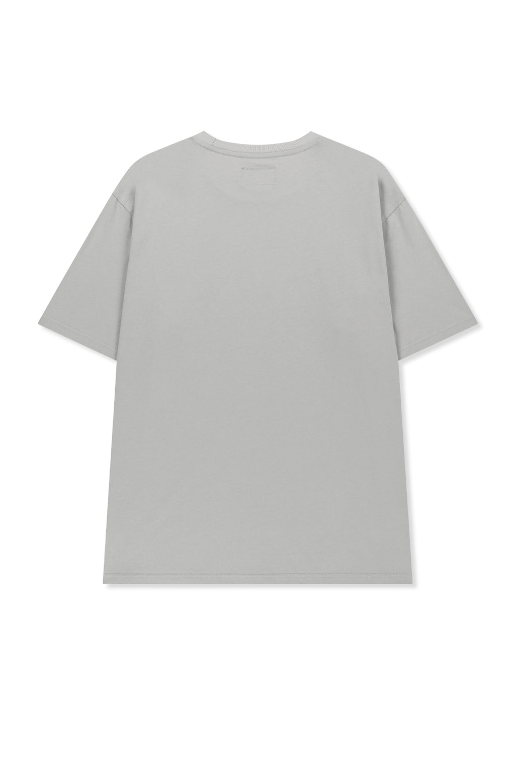 Matin Kim - Applique Felt Logo Top (Grey) product image 2 | TRAB K-Fashion Australia