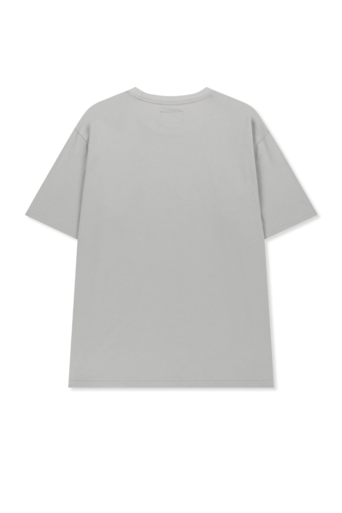 Matin Kim - Applique Felt Logo Top (Grey) product image 2 | TRAB K-Fashion Australia