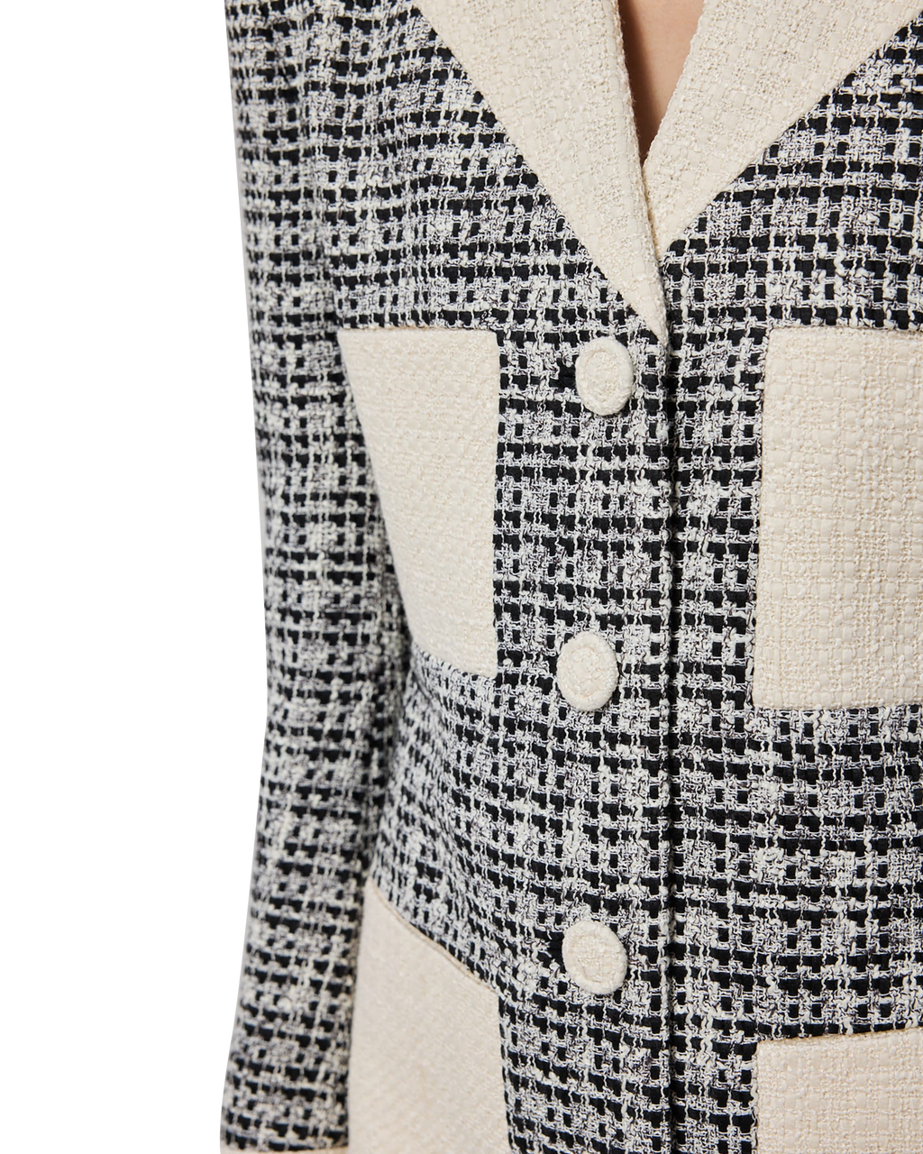 Kimhe Kim - Malevich Tweed Jacket Dress (Black/White) product image 8 | TRAB K-Fashion Australia