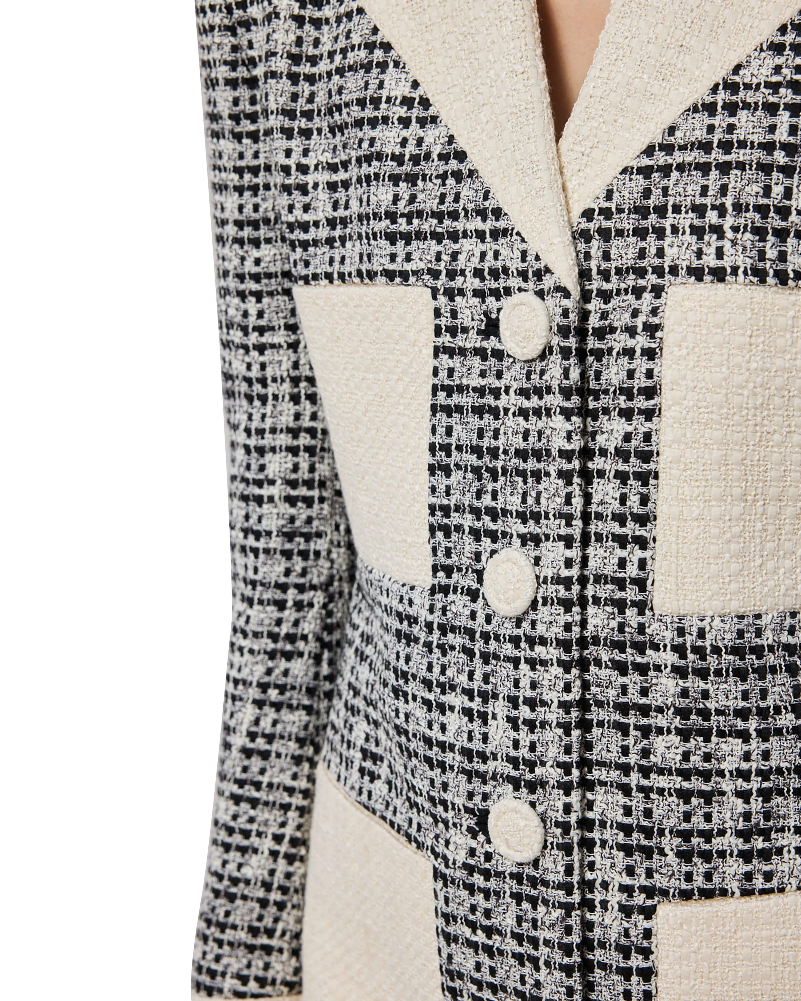 Kimhe Kim - Malevich Tweed Jacket Dress (Black/White) product image 8 | TRAB K-Fashion Australia