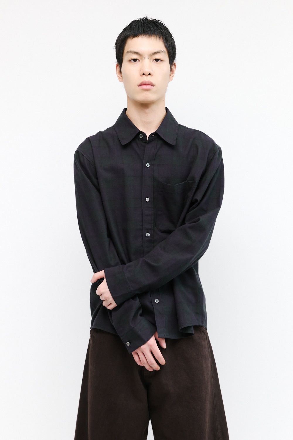 Hatchingroom - Regular Shirt Black (Watch) product image 7 | TRAB K-Fashion Australia