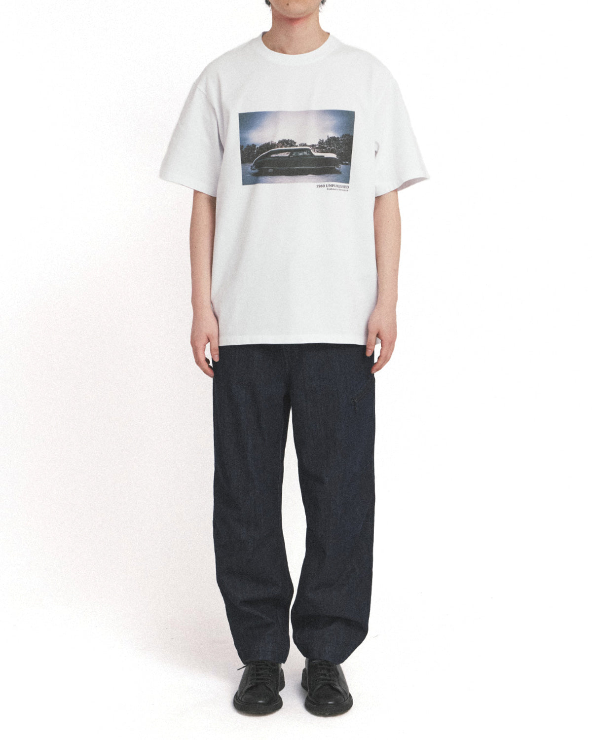 Eastlogue - Vintage Photo Piece T-shirt (White) product image 4 | TRAB K-Fashion Australia