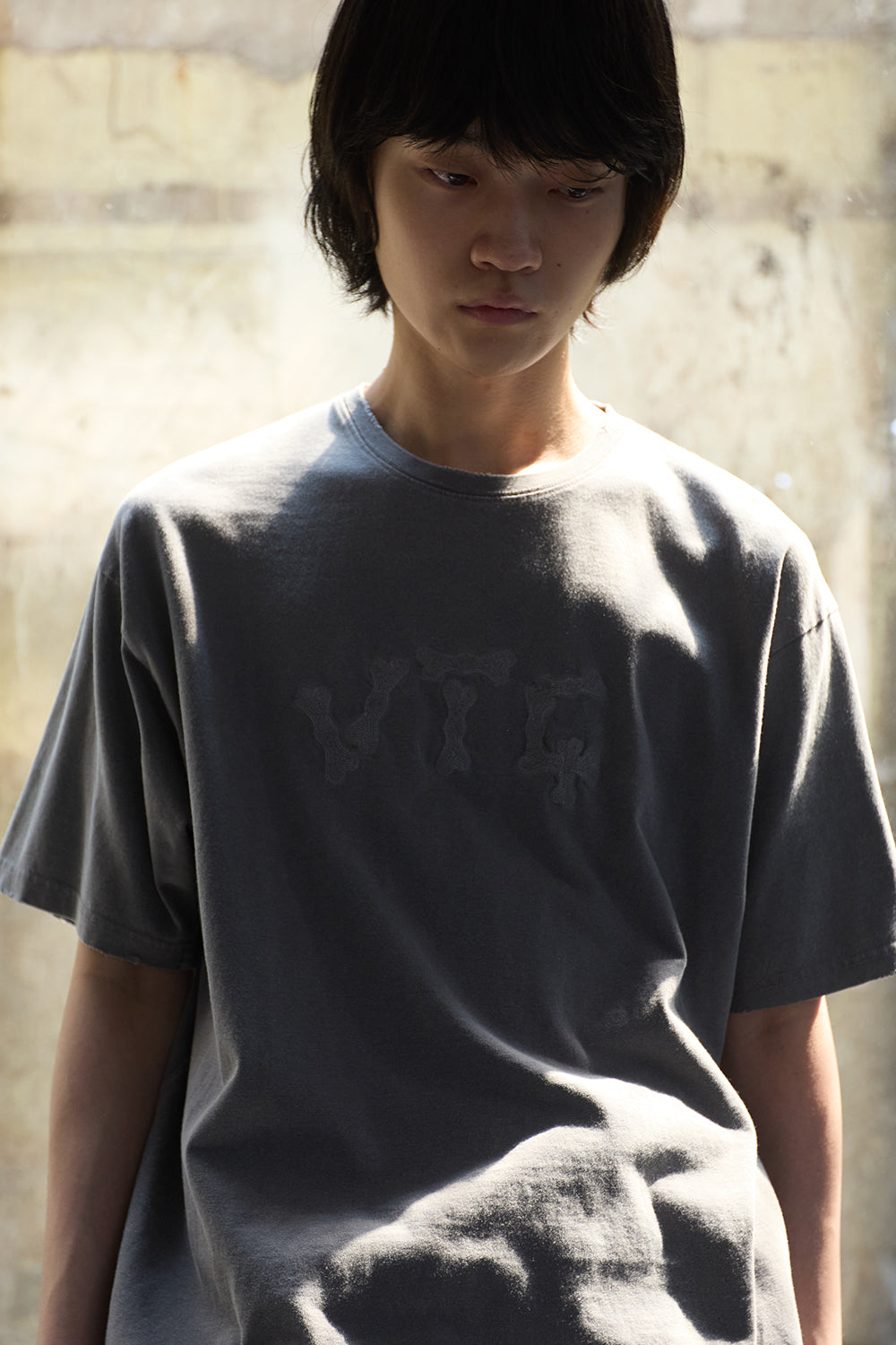 Hatchingroom - VTG Embroidery Tee Rose (Grey) product image 11 | TRAB K-Fashion Australia