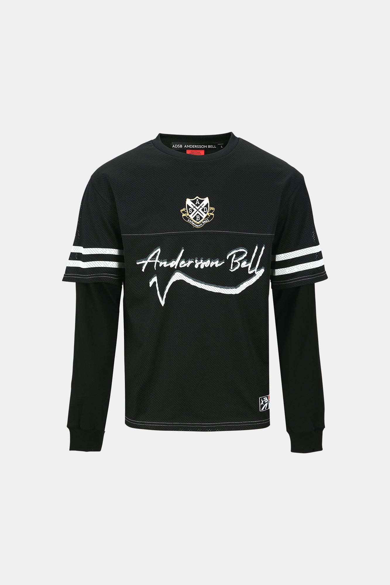 Andersson Bell - Football Layered Long Sleeve T-Shirt (Black) product image 9 | TRAB K-Fashion Australia