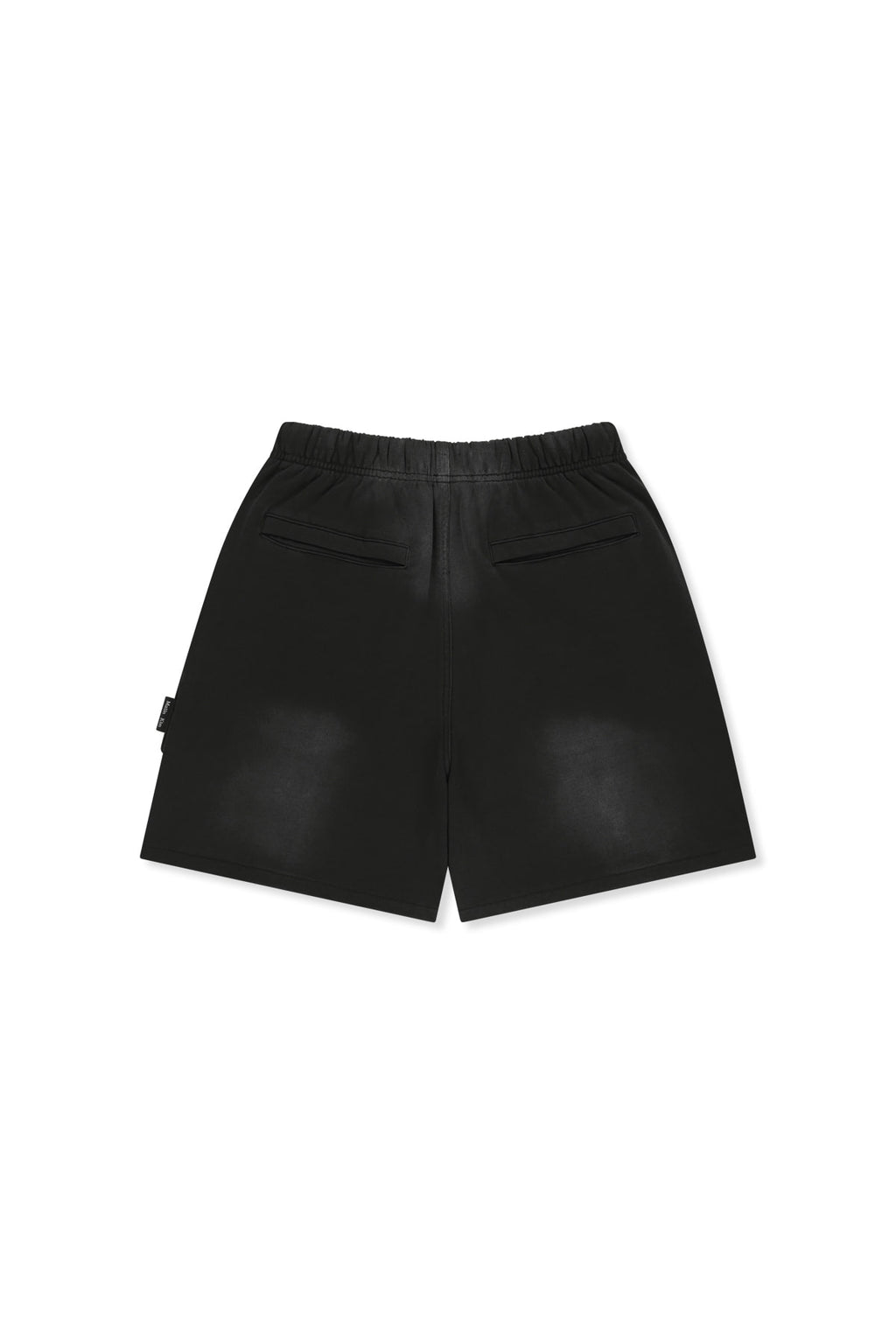 Matin Kim - Vintage Washed Terry Cargo Shorts (Black) product image 2 | TRAB K-Fashion Australia