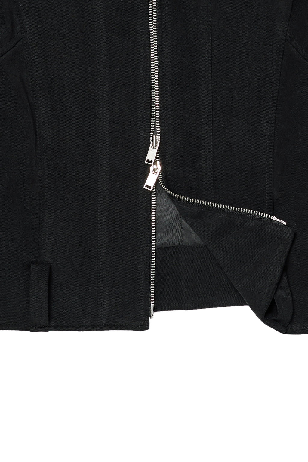 Deinet - Deinet Belted Cotton Jacket (Black) product image 18 | TRAB K-Fashion Australia
